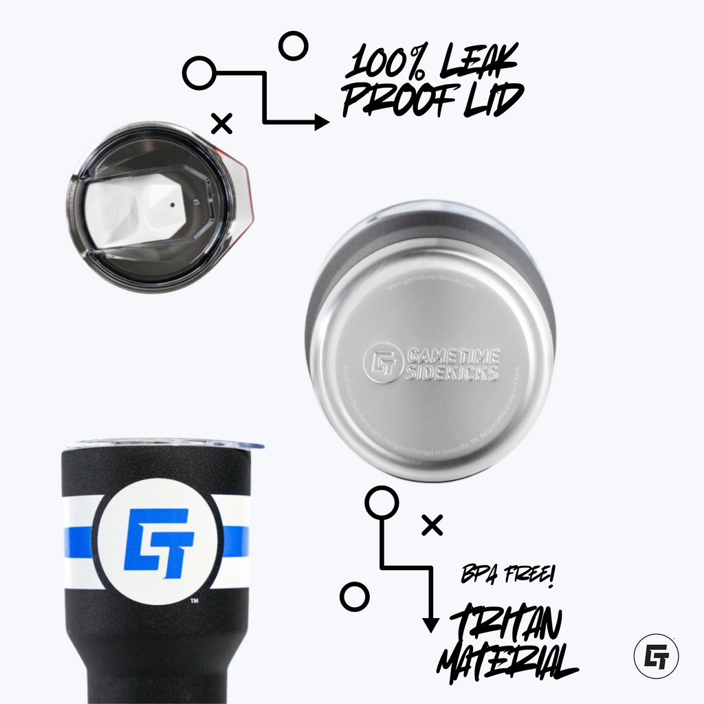 Cali Slingers 30oz Yellow Tumbler