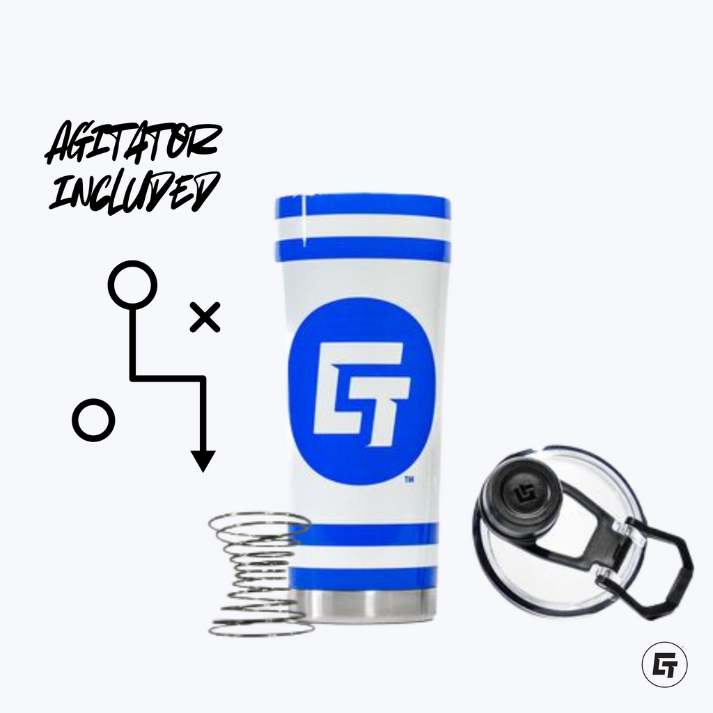 Cali Slingers White Shaker Bottle