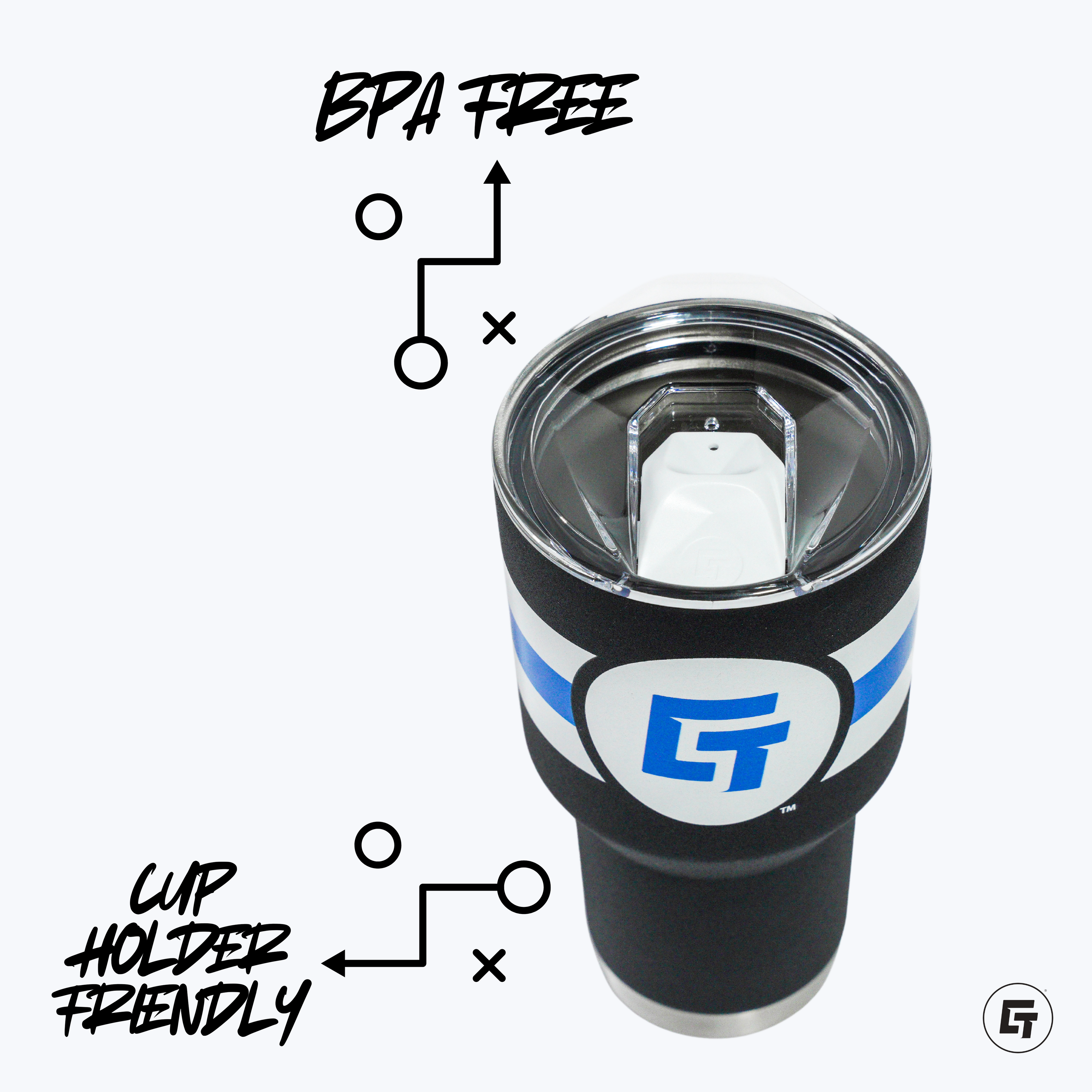 Cali Slingers 30oz Yellow Tumbler