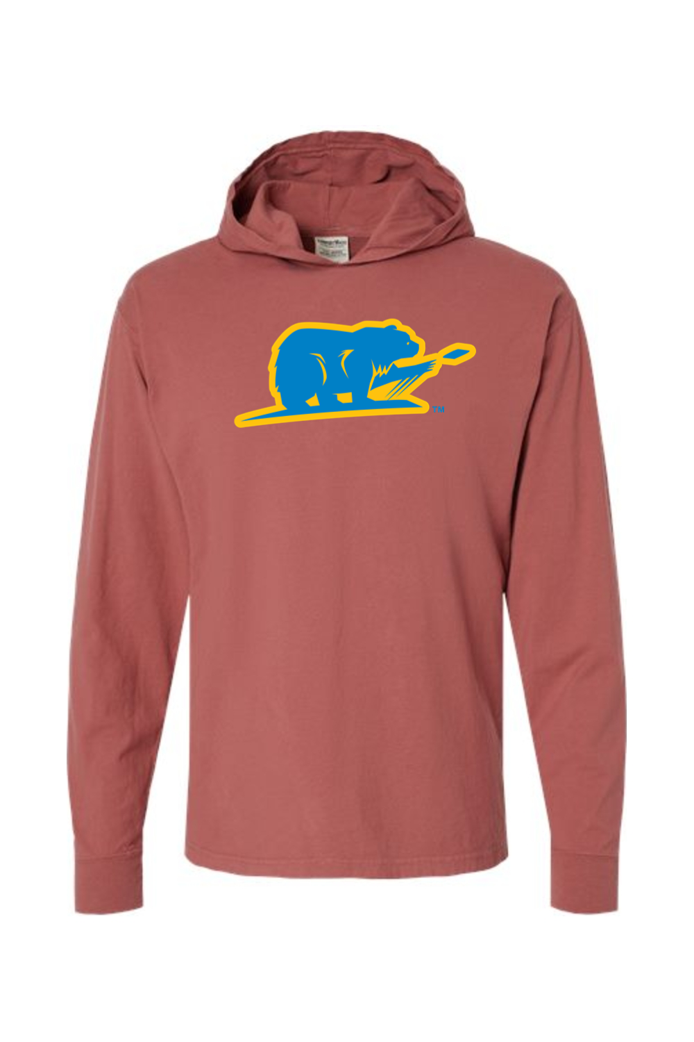 Cali Slingers - ComfortWash by Hanes Garment-Dyed Jersey Hooded Long Sleeve T-Shirt