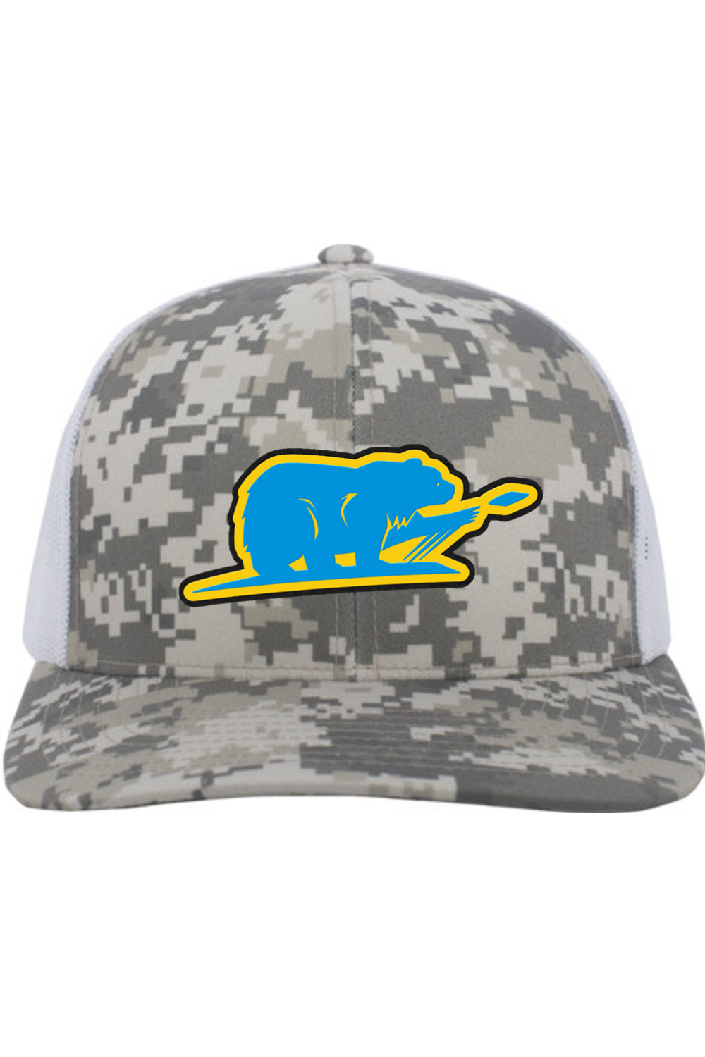 Cali Slingers - Pacific Headwear Camo Snapback Trucker Cap
