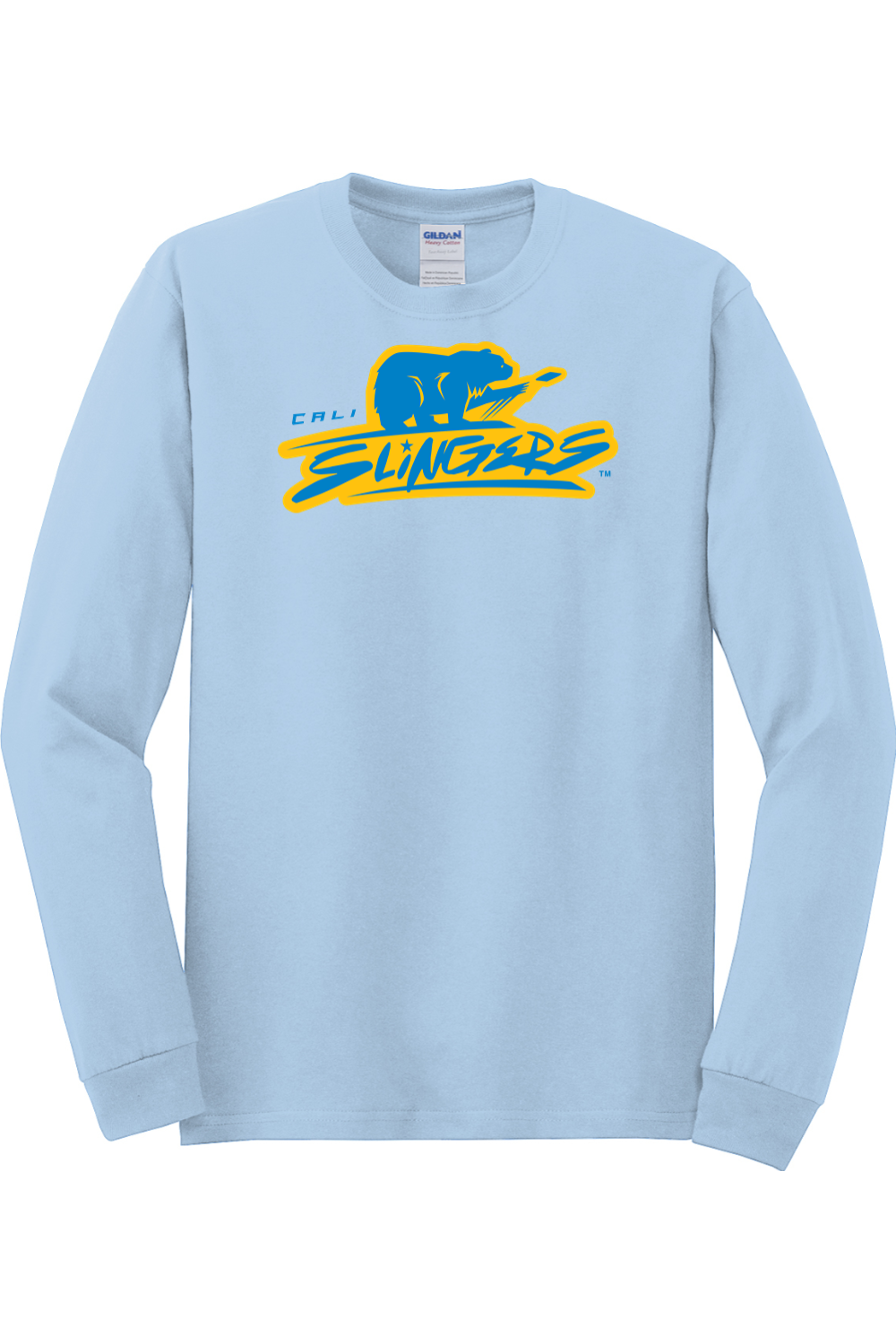Cali Slingers - Gildan Heavy Cotton Long Sleeve T-Shirt