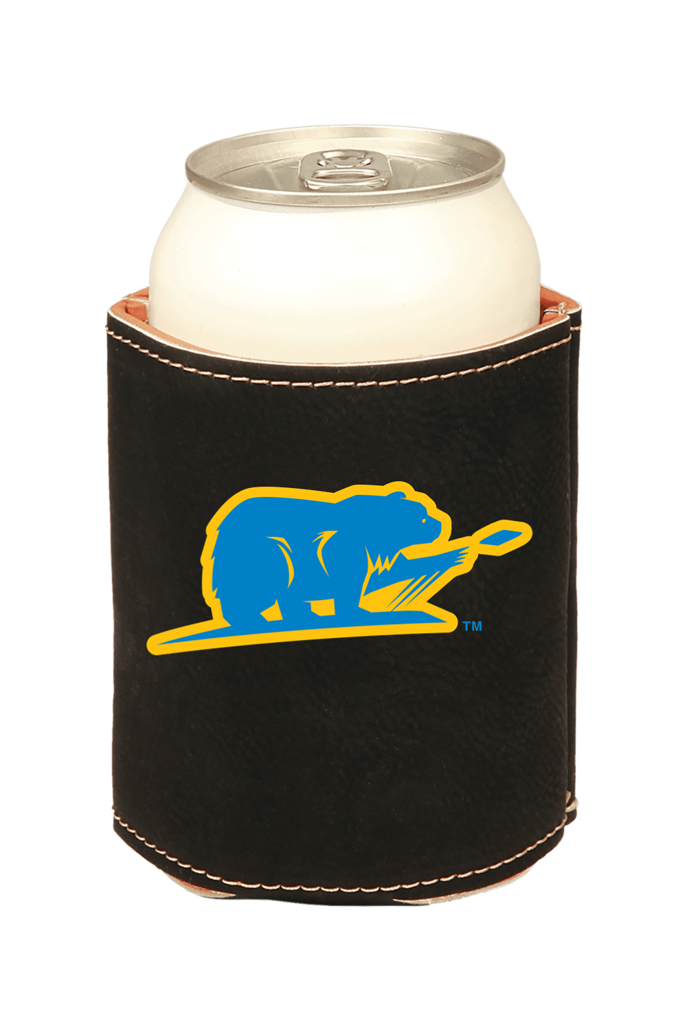 Cali Slingers - 3 3/4" Laserable Leatherette Beverage Holder