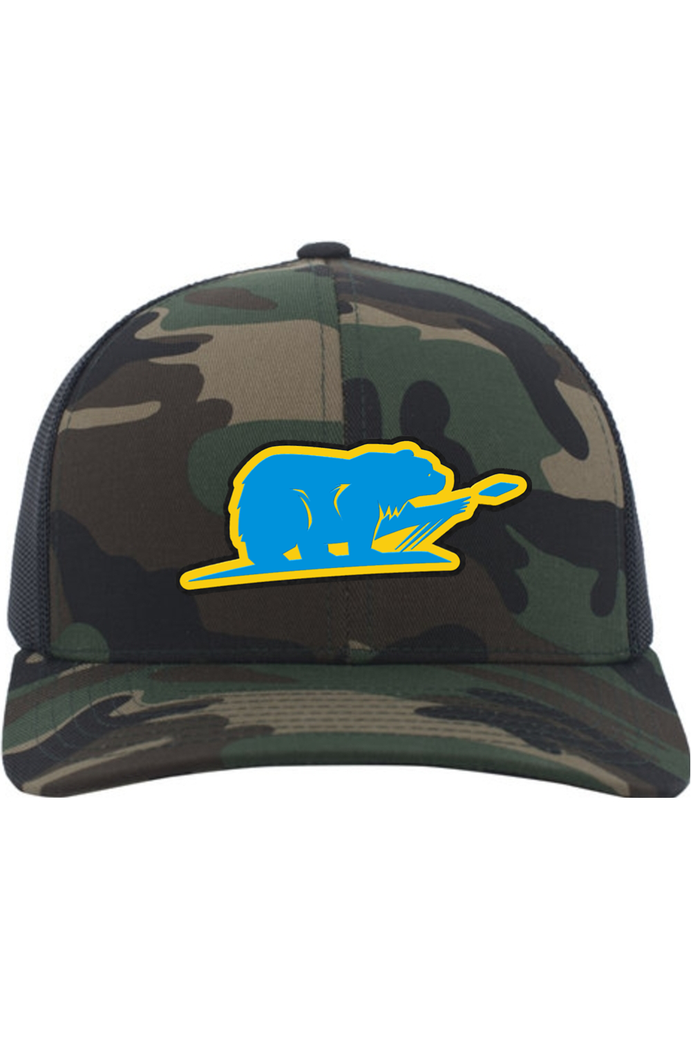 Cali Slingers - Pacific Headwear Camo Snapback Trucker Cap