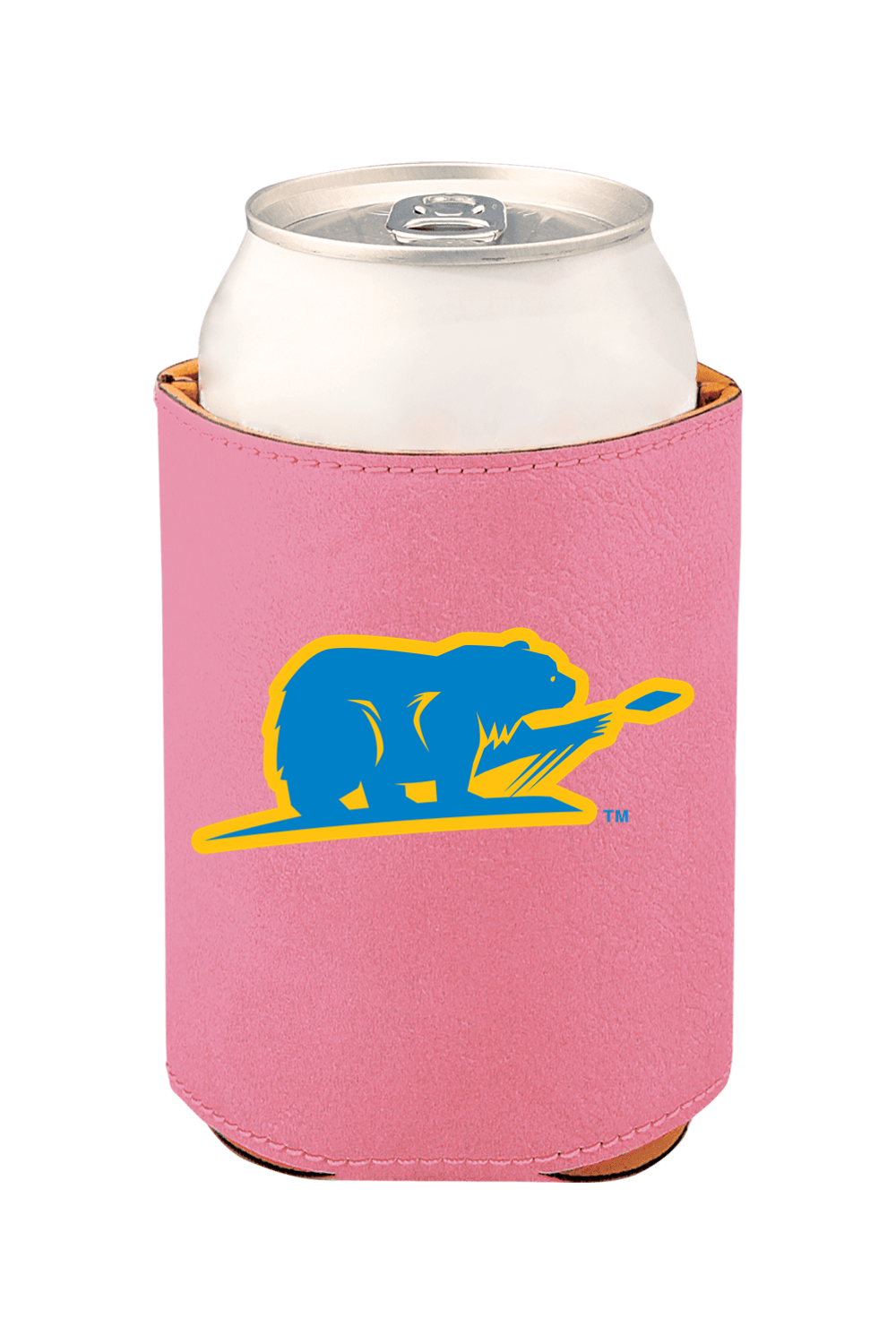Cali Slingers - 3 3/4" Laserable Leatherette Beverage Holder