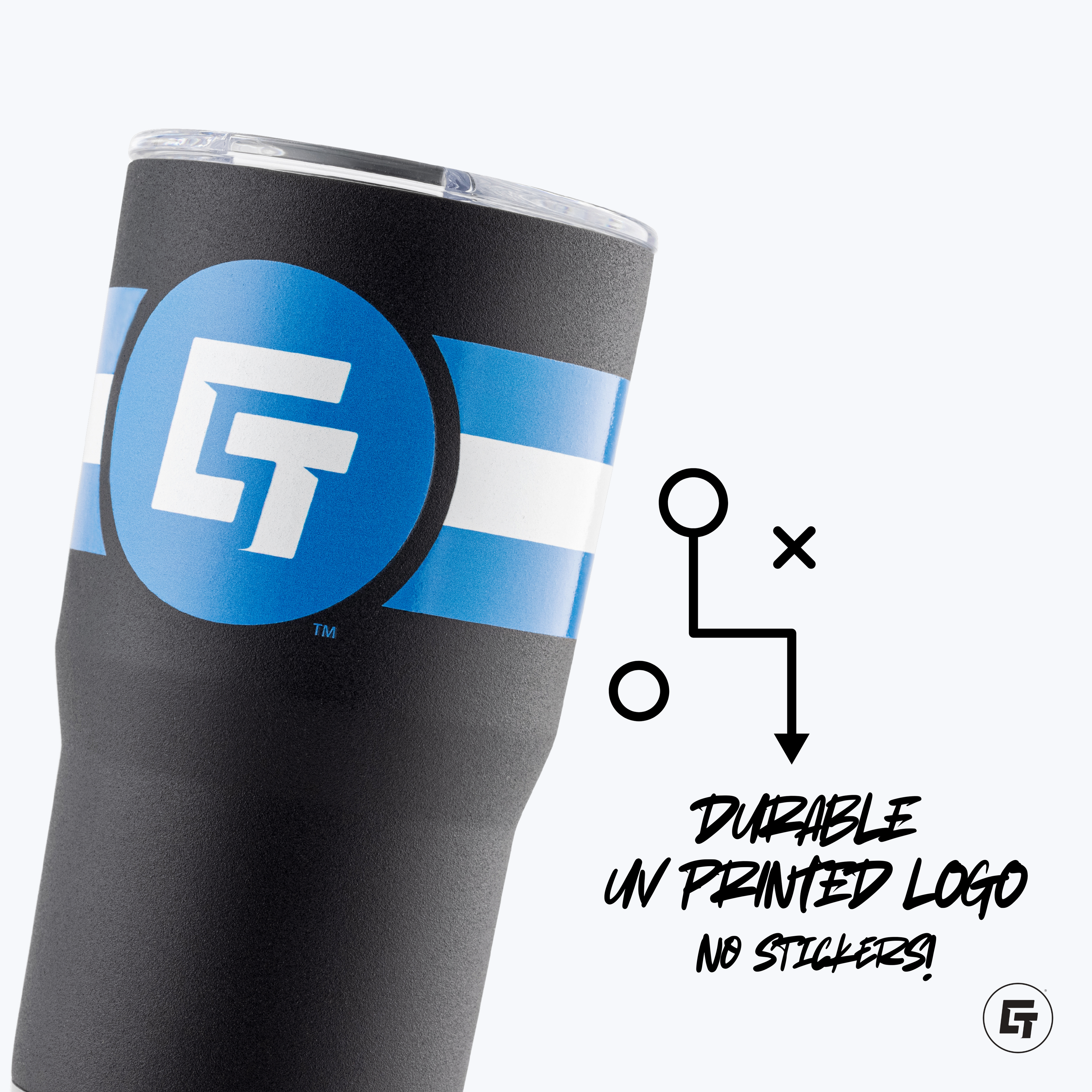 Cali Slingers 20oz Black Tumbler